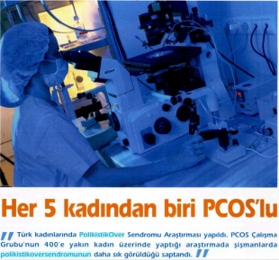 Her 5 kadından biri PCOS'lu