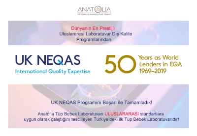 Anatolia Tüp Bebek Laboratuvarı Uluslararası Standarlara Uygun Olarak Çalıştığını Tescilleyen Türkiye'deki İlk Tüp Bebek Laboratuvarıdır!